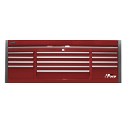 Homak HX02072151 72" HXL Pro 13-Drawer Top Chest - Fury Red