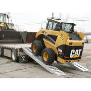 HD Ramps Hook-End Heavy Equipment Ramps 12'x16" with 12,000 lbs Capacity is in use