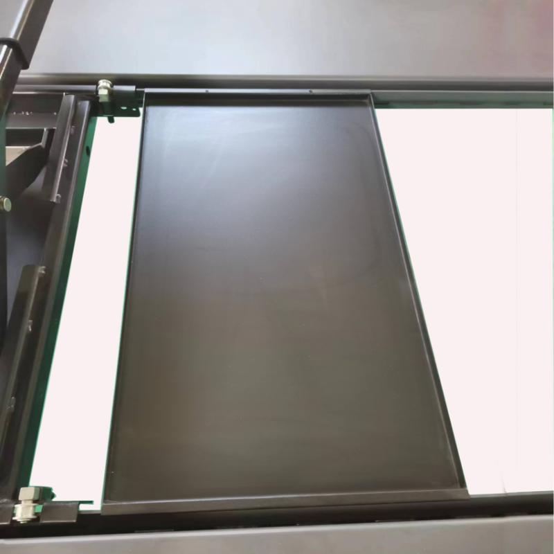 tray of the KATOOL KT-4H110 4-Post Vehicle Lift 11,000 lb Capacity, Jack Tray & Drip Trays Included