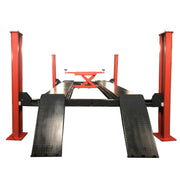 KATOOL KT-4H150 4-Post Alignment Lift 15,000 lb Capacity, Rolling Jack Included
