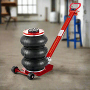 KATOOL KT-AJ50 5 Ton Pneumatic Air Bag Jack Red Car Lift with 5.9"-15.75" Lifting Range