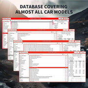 database covering of the KATOOL KT-AV533 3D Wheel Alignment Machine High Precision Imaging Technology