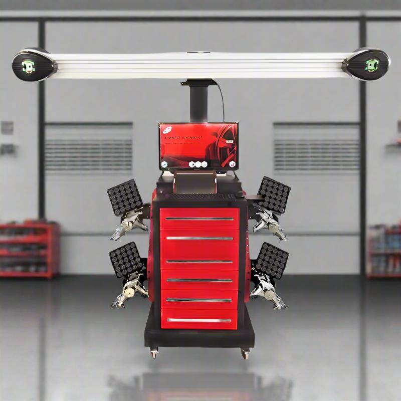 KATOOL KT-AV651 Mobile Wheel Alignment Machine – 3D Dual-Camera System for 2-Post & Scissor Lifts, Android/iOS-Compatible