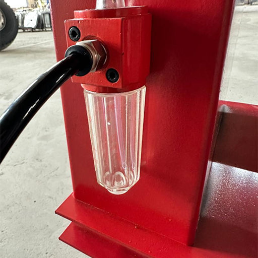 hose of the KATOOL KT-B795L Truck Wheel Balancer 150kg Capacity with Pneumatic Lift
