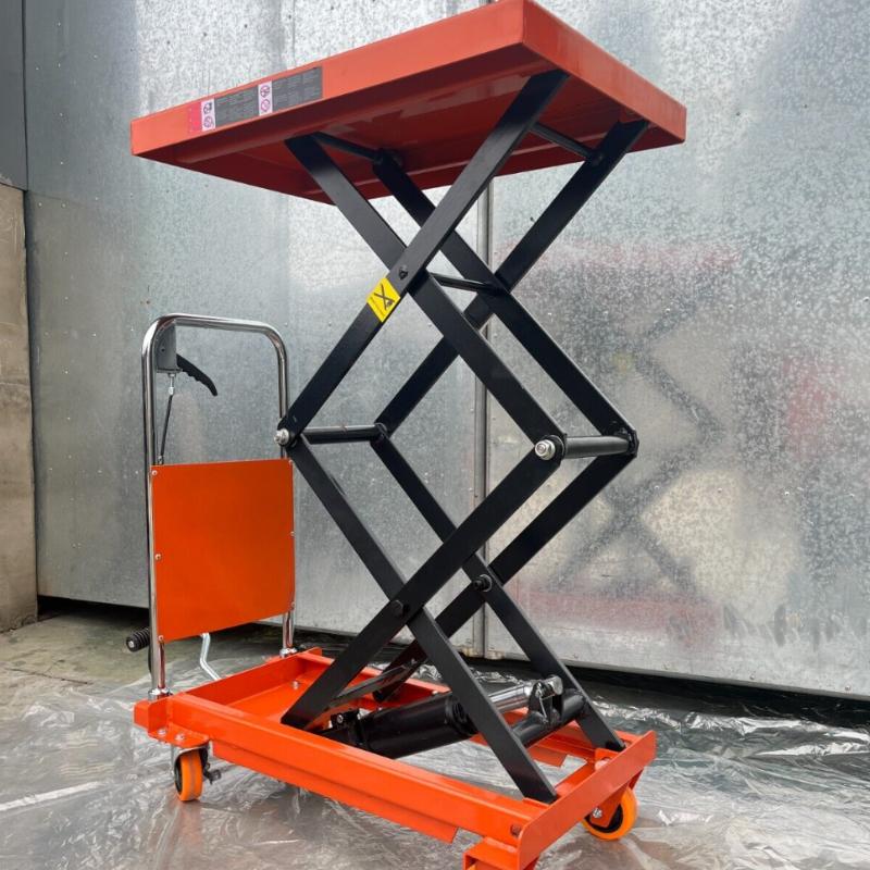 KATOOL KT-CT330 Hydraulic Lift Table Cart 330 lbs Manual Scissor Lift Table
