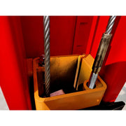 cable of the KATOOL KT-M110 Two Post Clear-floor Vehicle Lift 11,000 lbs Capacity