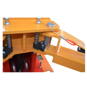 lifting point center of the KATOOL KT-M110 Two Post Clear-floor Vehicle Lift 11,000 lbs Capacity