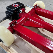 wheels of the KATOOL KT-M3000 Mini Side Car Lift Compact 7,716 lbs Capacity