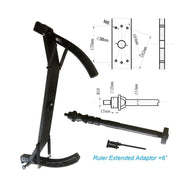dimensions of the KATOOL KT-MC2 Motorcycle Wheel Adaptor for Wheel Balancer Fits KT-B700/B760, Precision Mounting 