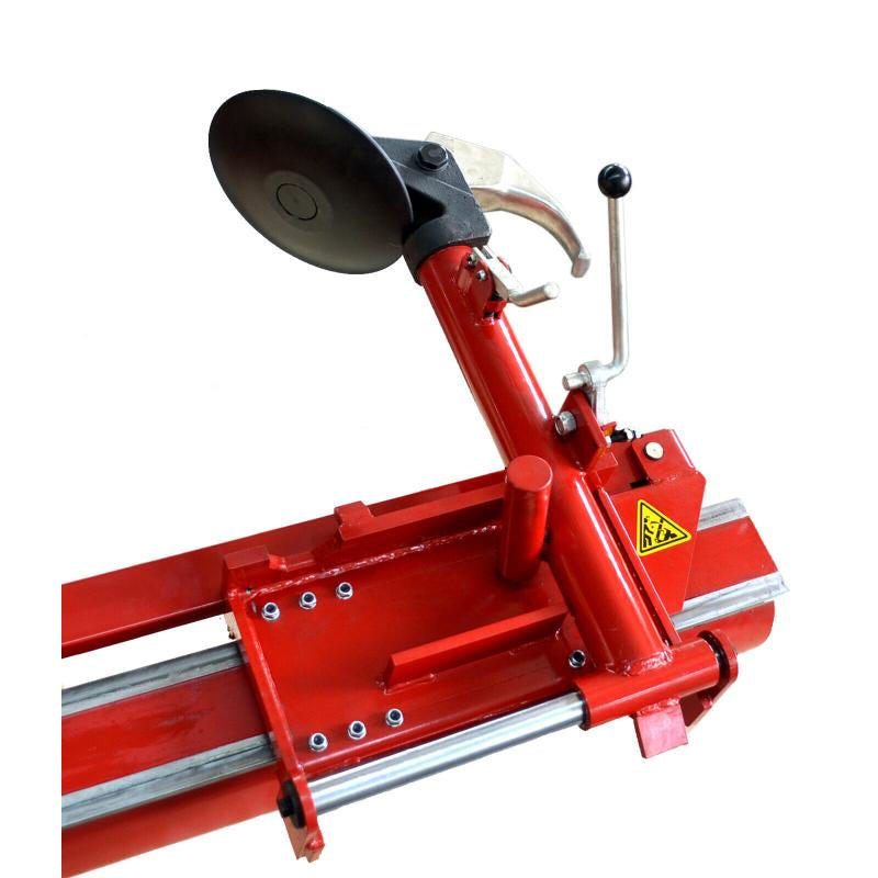 bead breaker of the KATOOL KT-T160 Heavy Duty Truck Tire Changer Machine Electro-Hydraulic with Multifix System and 62" Max Wheel Capacity