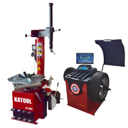 KATOOL KT-T800 & KT-B750 Tire Changer & Wheel Balancer Combo