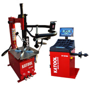 KATOOL KT-T835 & KT-B760 Tire Changer & Wheel Balancer Combo, 41" Max Wheel Capacity