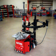 KATOOL KT-T850 Tilt-Arm Wheel Clamp Tire Changer Machine Professional Grade Durable 47" Capacity with Assist Arms and Bead Seater