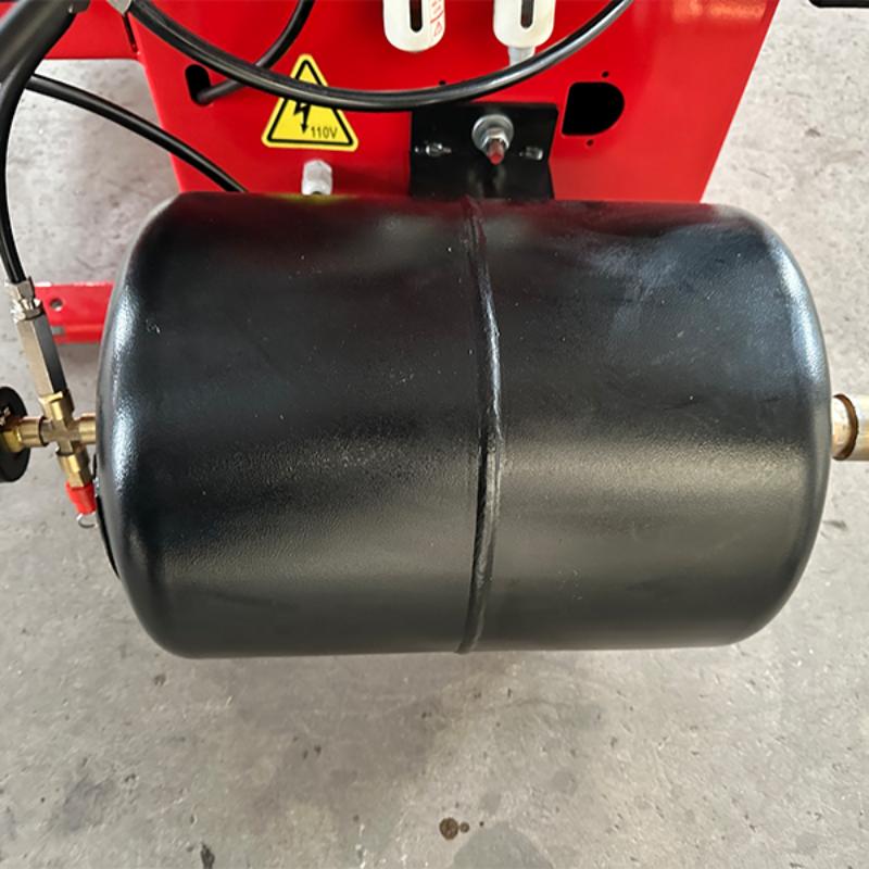 compressor of the KATOOL KT-T850 Tilt-Arm Wheel Clamp Tire Changer Machine Professional Grade Durable 47" Capacity with Assist Arms and Bead Seater