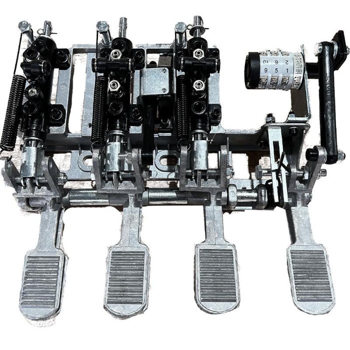 pedal of the KATOOL KT-T850 Tilt-Arm Wheel Clamp Tire Changer Machine Professional Grade Durable 47" Capacity with Assist Arms and Bead Seater