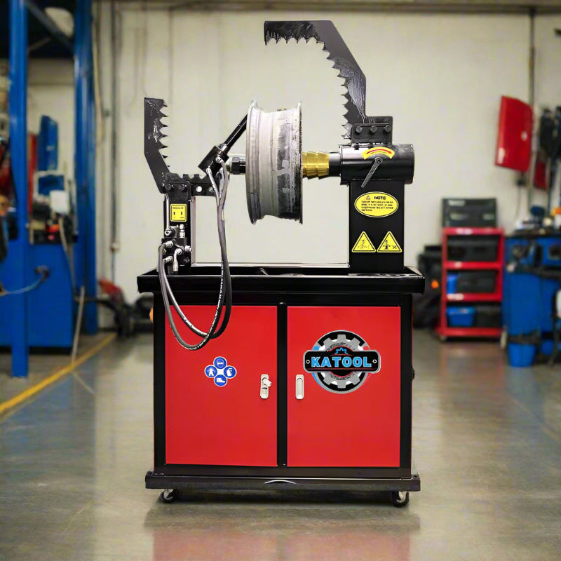 KATOOL KT-WL69 Rim Straightener Hydraulic 10"-26" Rim Capacity
