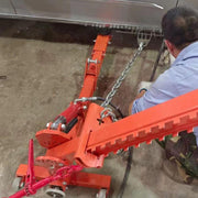 Katool KT-YA260 Auto Body Puller Frame Straightener Professional Repair System is in use