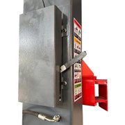hydraulic system of the Katool AM120SD Two Post Car Lift 12,000 lbs Capacity Professional-Grade 