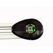 Close-up of the Katool KT-AV651 3D camera head on the beam