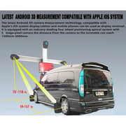 Katool AV9 Pro 5 mega-pixel camera system with 1500 to 3000 mm camera-to-turntable range
