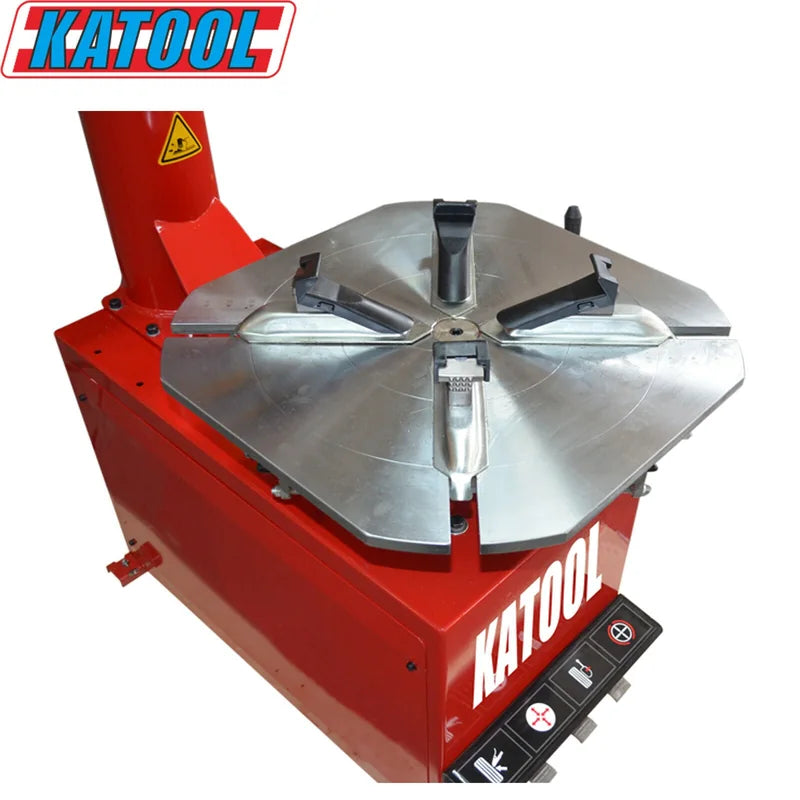Katool KT-T800 four-jaw clamping turntable, close-up