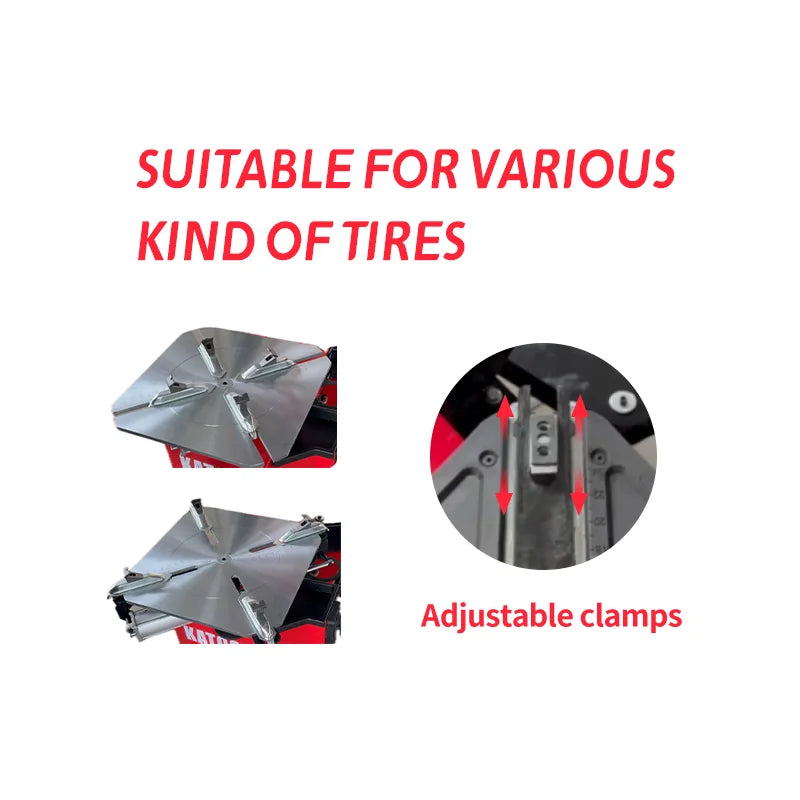 Katool KT-T850 adjustable turntable clamps