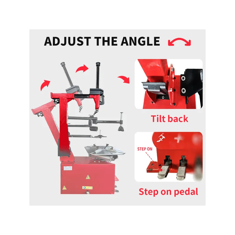 Katool KT-T850 tilt-back tower operation and pedal control