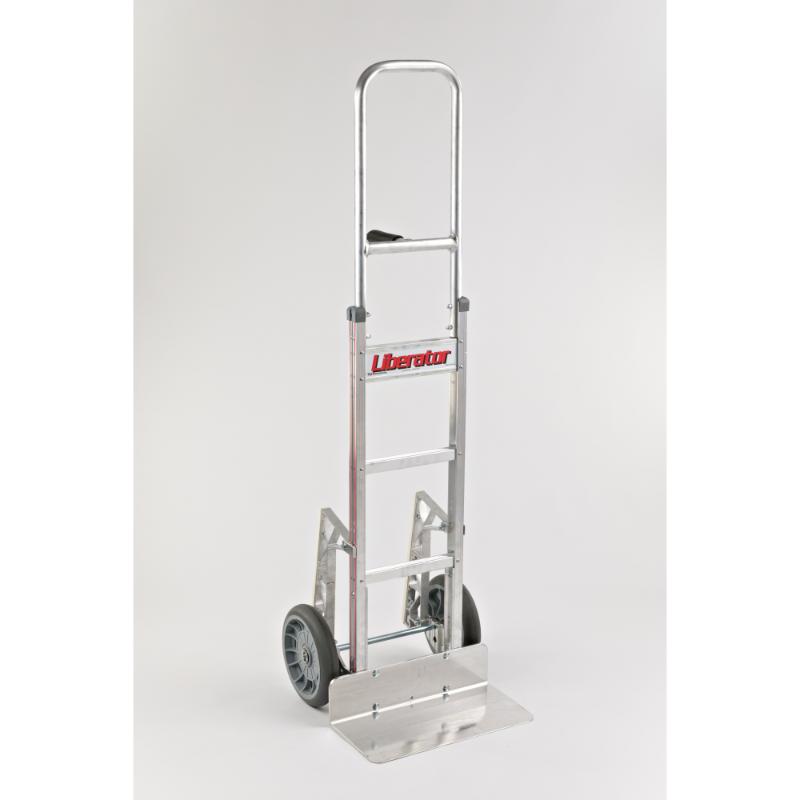 B&P Liberator Aluminum Hand Truck Stair Climber 600 lbs Capacity 62" x 20" x 20"
