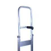 handle of the B&P Liberator Aluminum Hand Truck Stair Climber 600 lbs Capacity 62" x 20" x 20"