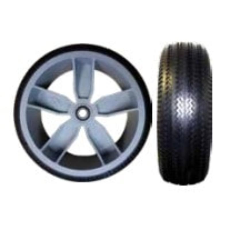 wheels of the B&P Liberator Aluminum Hand Truck Stair Climber 600lb Capacity 50" x 21" x 18.5"