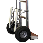 wheels and stair climber of the B&P Liberator Aluminum Hand Truck Stair Climber 600lb Capacity 50" x 21" x 18.5"