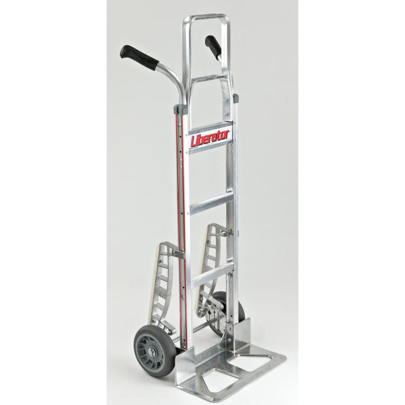 B&P Liberator Aluminum Hand Truck Stair Climber 600lb Capacity 52" x 20" x 16.5"
