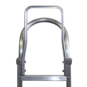 handle of the B&P Liberator Aluminum Hand Truck Stair Climber 600lb Capacity 52" x 20" x 16.5"
