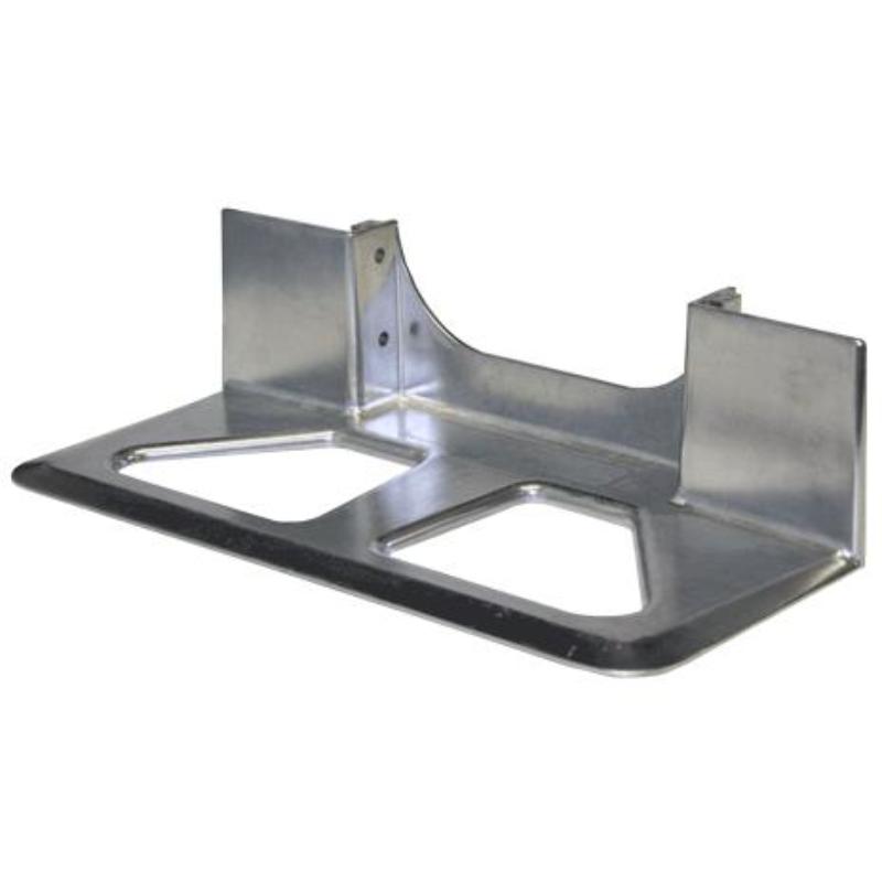 nose plate of the B&P Liberator Aluminum Hand Truck Stair Climber 600lb Capacity 52" x 20" x 16.5"