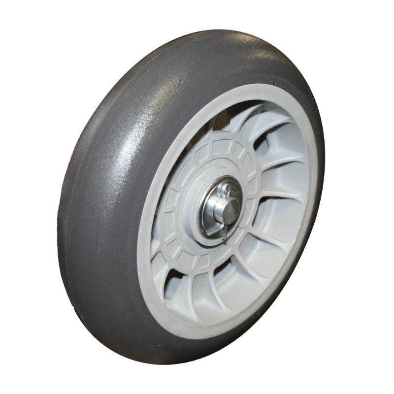 wheels of the B&P Liberator Aluminum Hand Truck Stair Climber 600lb Capacity 52" x 20" x 16.5"