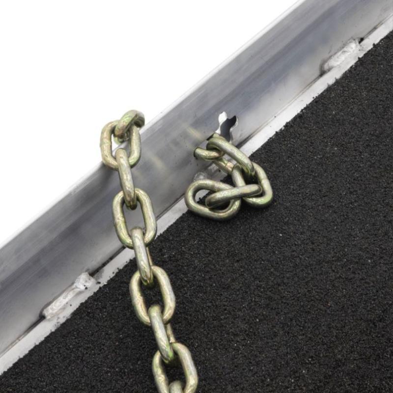 HD Ramps Lightweight Aluminum Dock Board chains
