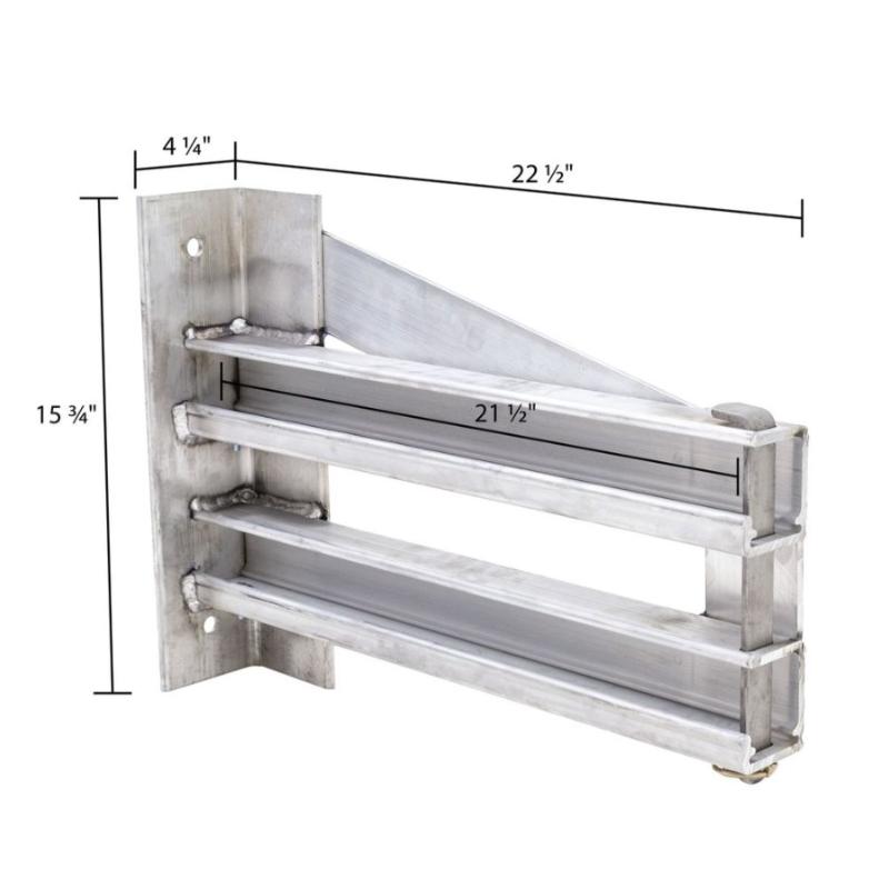 HD Ramps Loading Ramp Storage Brackets for Step Deck Trailers without ...