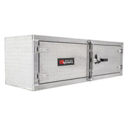HD Ramps Lockable Diamond Plate Underbody Trailer Toolbox  
