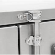 HD Ramps Lockable Underbody Trailer Tool Cabinet locking mechanism