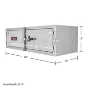 HD Ramps Lockable Underbody Trailer Tool Cabinet dimensions

