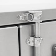 HD Ramps Lockable Underbody Trailer Tool Cabinet locking mechanism