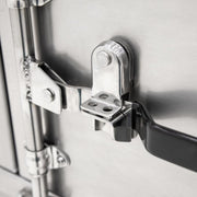 HD Ramps Lockable Underbody Trailer Tool Cabinet padlock hole 
