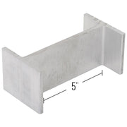 HD Ramps Lumber Clip - 5" and 6" Tube - 3 pack dimensions 5 inches