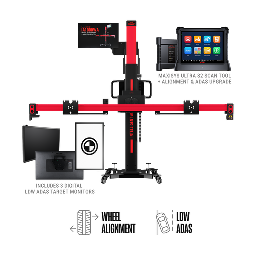Autel MaxiSYS IA1000TDT ADAS calibration package with digital targets