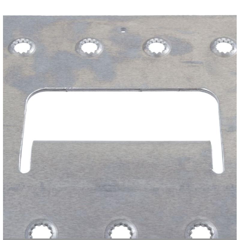 HD Ramps Punch Plate Aluminum Shed Ramp upper middle part
