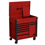 Homak 06044080 power service cart Fury Red