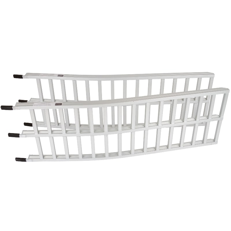 Utv Display Ramp Black Widow Ride Master Aluminum Arched Dual Runner UTV Ramps 5' 5