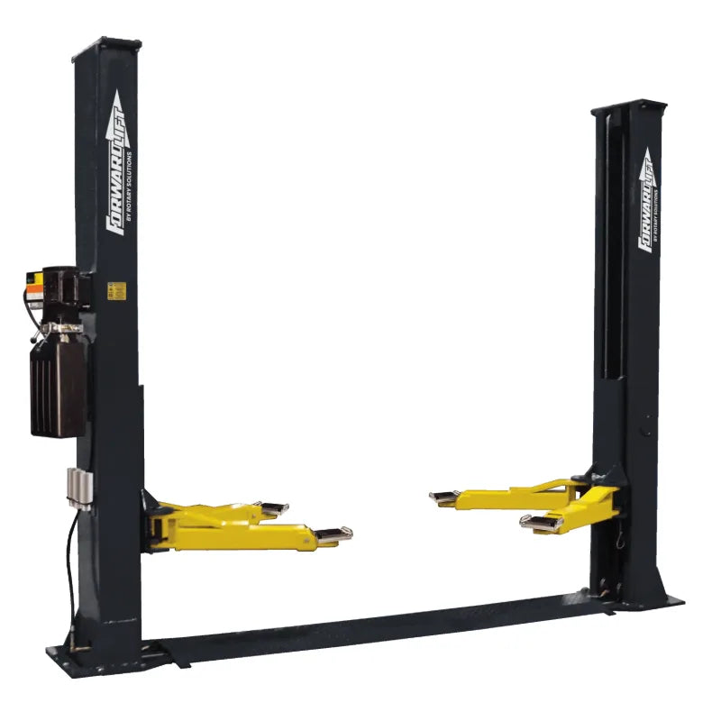 Rotary BP9 low ceiling 2-post lift, 9,000 lb capacity