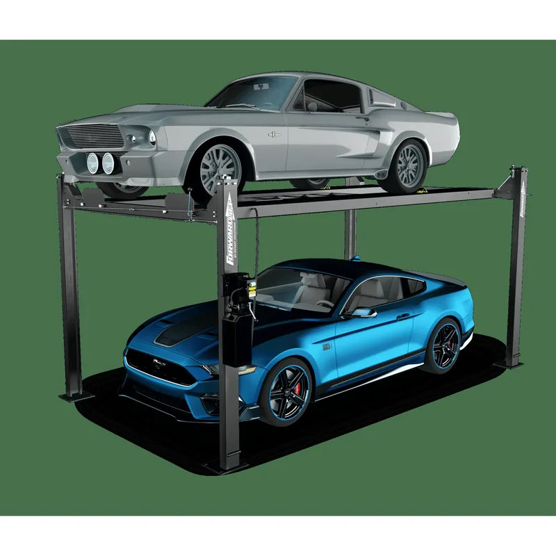 Rotary EFP8 four-post enthusiast lift, 8,000 lb capacity