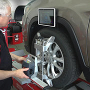 Rotary R1065 4-point wheel clamps detail